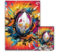 Colorful Rugby 1000 Piece Jigsaw Puzzles for Adults Difficult Puzzles for Adults Ideal And Home Decor 50x75CM/19.68x29.52inch