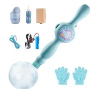 Colorful S Moke Bubble Machine, Elastic Bubble Fog Wand, Infinite Smo-ke Foam Ma-gic Wand, Fun Ambiance Creation, Hand-Touch Charm, 31x7x5cm For Parties, Favors, Garden