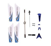 Colorful S107G S107 RC Helicopter Spare Parts Main Blades, Tails, Props, Balance Bar, Shaft, Replacement Gear Accessories(Blu)