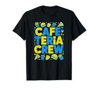 Colorful School Food Service Workers and Cafeteria Crew T-Shirt
