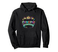 Colorful School Leadership Principal Appreciation Design Pullover Hoodie