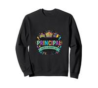 Colorful School Leadership Principal Appreciation Design Sweatshirt