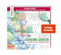 Colorful Secrets - Geheime Gärten (Ausmalen auf Zauberpapier): Beim Ausmalen erscheinen verborgene Motive und Muster (Colorful Secrets. Ausmalen auf Zauberpapier)