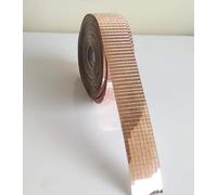 Colorful Self-Adhesive Glass Mirror Mosaic,2400Pcs 5x5mm Mirror Tiles for DIY Disco Ball, Cowboy Hat, Vase, Bottle, Interior Decoration (Rose Gold, 2400pcs)