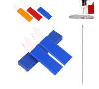 Colorful Sewing Machine Threading Tool, Easy Needle Inserter Aid for Everyday Clothing Repairs, Threading Device for Everyday Clothing Repairs, Easy Sewing (Blue2PC)