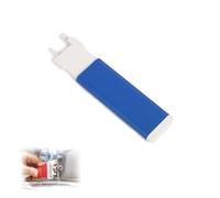 Colorful Sewing Machine Threading Tool, Upgraded Simple Quick Automatic Needle Inserter Aid with Strong Magnet for Industrial Single Lockstitch Machine DIY Projects Everyday Clothing Repairs (Blue)