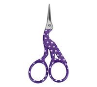 Colorful Sewing Scissors, Stainless Steel Sharp Tip Classic Stork Scissors Crane Design Sewing Scissors, Small Craft Scissors DIY Tools Dressmaker Shears for Embroidery Sewing