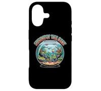 Colorful Shrimp Tank Aquascape Graphic for Aquarium Hobbyist Case for iPhone 17