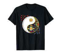 Colorful Sign Symbol for tao yin and yang qi gong or tai chi T-Shirt