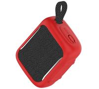 Colorful Silicone Protective Case for JBL GO5 Speaker, Dustproof Shock Resistant Cover, Drop Proof Soft Bumper Case, with Port Cutouts, Variety of Colors (Red)