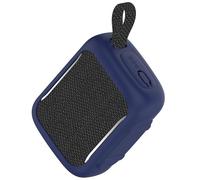 Colorful Silicone Protective Case for JBL GO5 Speaker, Dustproof Shock Resistant Cover, Drop Proof Soft Bumper Case, with Port Cutouts, Variety of Colors (Dark Blue)