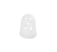 Colorful Silicone Thimbles Hollowed Out Breathable Playing Guitar Protective Finger Sleeve Hand Sewing Tools Fingertip Guards For Guitar Fingertip Protector For Nails Small Pad Covers