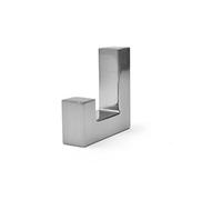 Colorful Single Hat Coat Hanger Hook Door Wall Bath - Brushed Steel