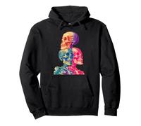 Colorful Skeletons Tropical Gothic Summer Summerween Goth Pullover Hoodie