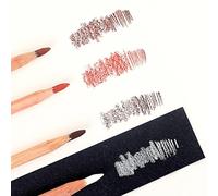 Colorful Sketching Pencils Set for Beginner Drawing Layering Shading Mixing for Students Kids or Professionals Birch Wood 4 Pack Charcoal Pencils