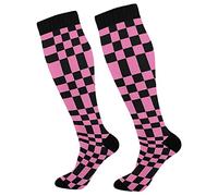 Colorful Skulls Compression Socks for Women and Men Circulation Cute Long Socks for Athletic Running