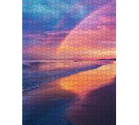 Colorful Sky Jigsaw Puzzle 4000 Piece, Puzzles for Adults 4000, The Impossible Challenge, Jigsaw Puzzle Games Classic Educational, Wooden Puzzles, for Home Wall Decoration Gift FNKL1-142