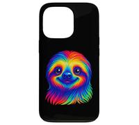 Colorful Sloth Art Case for iPhone 13 Pro