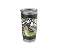 Colorful Slugs Need Hugs Cute Whimsy Stainless Steel Insulated Tumbler