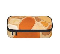 Colorful small stones Cute Zipper Pencil Case, Oxford Fabric Pen Pouch