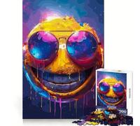 Colorful Smile Crazy Face Jigsaw Puzzles for Adults 1000 Piece Logic Exercise, DIY Fun, Family Activity, Room Accent (38x52cm)