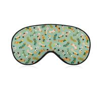 Colorful Socks Pattern Eye Sleep Mask,Super Soft Eye Masks with Adjustable Strap,Ultimate Sleeping Aid,Blindfold,Relax & Relieve Your Fatigue,Puffy Eyes