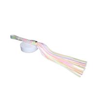 Colorful soft equestrian training whip, riding command whip, horse taming tool(1pcs Rainbow)
