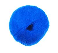 Colorful Soft Mohair Knitting Yarn Multicolor Sweater Soft Natural Crochet Smooth Skein Yarn 125g in RoyalBlue