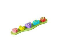 Colorful Soft Texture Building Block Stacking Toy for Kids Cognition Skill Improvement and Fine Motor Skill Training Early Educational Toy for Kids