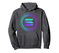 Colorful Solana Crypto Coin Logo | Mens Womens Solana SOL Pullover Hoodie