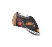 Colorful Space Planets and Earth Golf Iron Club Head Covers Water Resistant Golf Iron Headcover fits for Most Clubs