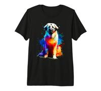 Colorful Splash Art Anatolian Shepherd Dog Kangal Premium T-Shirt