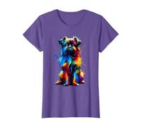 Colorful Splash Art Brussels Griffon Griffon Bruxellois T-Shirt