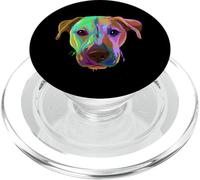 Colorful Splash Dog Black Mouth Cur PopSockets PopGrip for MagSafe