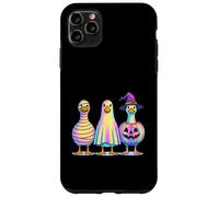 Colorful Spooky Goose Mummy Ghost Pumpkin Case for iPhone 11 Pro Max