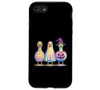 Colorful Spooky Goose Mummy Ghost Pumpkin Case for iPhone SE (2020) / 7/8