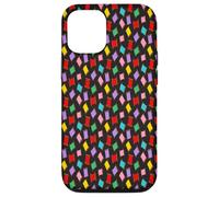 Colorful Spools Sewing Threads Black Dressmaker Seamstress Case for iPhone 12/12 Pro