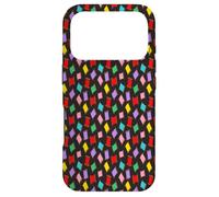 Colorful Spools Sewing Threads Black Dressmaker Seamstress Case for iPhone 17 Pro