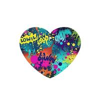 Colorful Spray Pattern Car Air Fresheners 6 Pcs, Funny Hanging Car Air Fresheners Cute Long Lasting Scented Mirror Hanging Decoration Ornaments Gift Interior Decor Accessories For Men Women