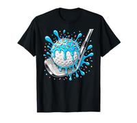 Colorful Sprinkles Fun Golf Lover T-Shirt