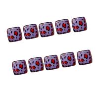 Colorful Square Beads Easy to String with Standard Holes for Handmade Accessories Colorful Square Beads