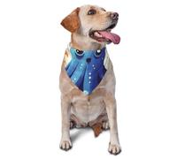 Colorful Squid Octopus Dog Bandana Pet Scarf Accessories for Small Medium Dogs Cats Photo Prop, Triangle Pet Bandanas Adjustable Puppy Bib Washable Dog Kerchief Puppy Neckerchief