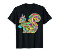 Colorful Squirrel Mandala T-Shirt