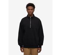 Colorful Standard Organic Quarter Zip Sweatshirt - Deep Black - Deep Black - S