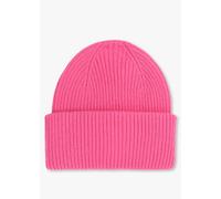 COLORFUL STANDARD Unisex Merino Wool Beanie In Bubblegum Pink Size: One Size, Colour: Pink Fabric