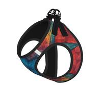 Colorful Star Print Pet Leash Vest,For Small Dogs,Adjustable And Comfortable Cat Puppy Essentials