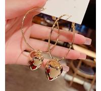 Colorful Star Rhinestone Inlaid Tassel Long Earrings Wedding Jewelry Birthday Gift