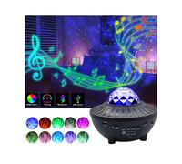 Colorful Starry Projector Light Sky Galaxy Bluetooth USB Voice Control Music Player LED Night Light