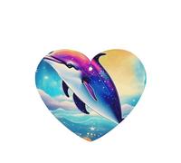 Colorful Starry Sky Ocean Dolphin Printing 10 Pcs Car Air Freshener Hanging Sheets Scented Hanging Sheets With Rope For Home