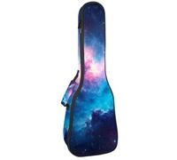Colorful Stary Night Cosmos Backgroud Ukulele Case, Padded Bag for 23 Inch Concert Ukulele, Waterproof & Durable